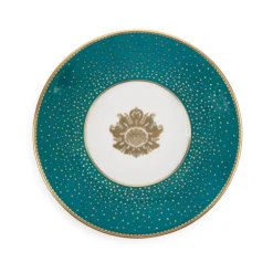 Royal Collection Shop Acanthus Teal Coffee Cup And Saucer Outlet