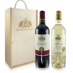 Royal Collection Shop Buckingham Palace Claret & Reserve Blanc Wine Gift Set Online