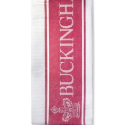 Royal Collection Shop Buckingham Palace Red Waffle Tea Towel Outlet