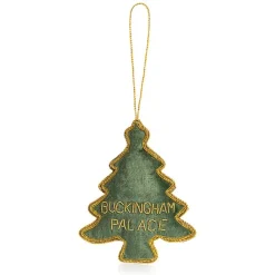 Royal Collection Shop Buckingham Palace Velvet Christmas Tree Decoration Sale