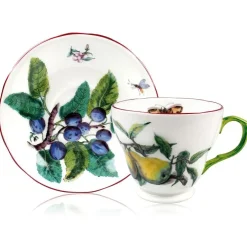Royal Collection Shop Chelsea Porcelain Coffee Cup & Saucer Fashion