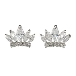Royal Collection Shop Crystal Crown Earrings Hot