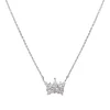 Royal Collection Shop Crystal Crown Necklace Hot