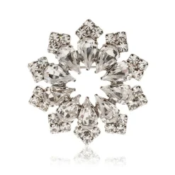 Royal Collection Shop Crystal Decagon Brooch Fashion