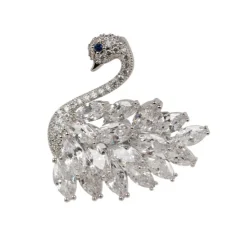 Royal Collection Shop Crystal Swan Brooch Discount