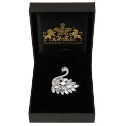 Royal Collection Shop Crystal Swan Brooch Discount