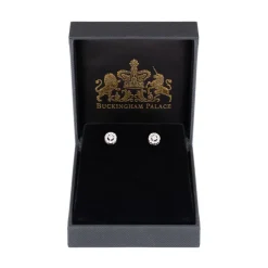 Royal Collection Shop Diamante Stud Earrings Outlet