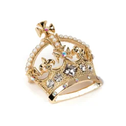 Royal Collection Shop Gold Crown Brooch Best