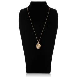 Royal Collection Shop Gold Crown Necklace Best