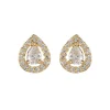 Royal Collection Shop Gold Teardrop Earrings Clearance