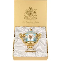 Royal Collection Shop Limited Edition Coat Of Arms Gadroon Vase Best