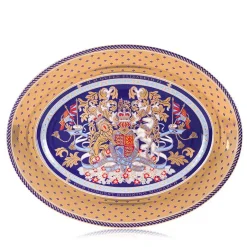 Royal Collection Shop Longest Reigning Monarch Oval Charger Clearance