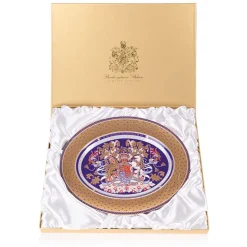 Royal Collection Shop Longest Reigning Monarch Oval Charger Clearance