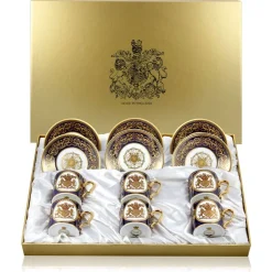 Royal Collection Shop Lustre Cobalt Coffee Cup And Saucer Set Best