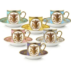 Royal Collection Shop Lustre Pastel Coffee Cup And Saucer Set Sale