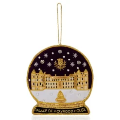 Royal Collection Shop Palace Of Holyroodhouse Snow Globe Decoration Clearance