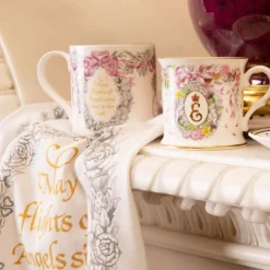 Royal Collection Shop Queen Elizabeth Ii Commemorative Tea Towel Clearance