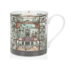 Royal Collection Shop Queen Mary'S Dolls' House Coffee Mug Fashion