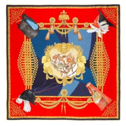 Royal Collection Shop Royal Mews Silk Scarf Clearance