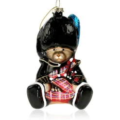 Royal Collection Shop Scottish Piper Glass Ornament Fashion