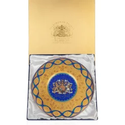 Royal Collection Shop The Coronation Limited Edition Disc Plate Fashion