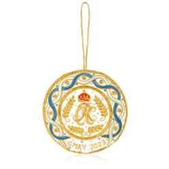 Royal Collection Shop The Coronation Roundel Decoration Online