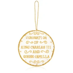 Royal Collection Shop The Coronation Roundel Decoration Online