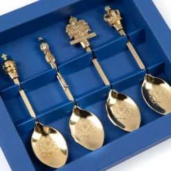 Royal Collection Shop The Coronation Set Of Spoons Outlet