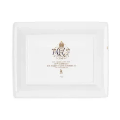 Royal Collection Shop The King'S 75Th Birthday Limited Edition Navy Tray Discount