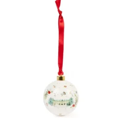 Royal Collection Shop The Palace Of Holyroodhouse Fine Bone China Bauble Outlet