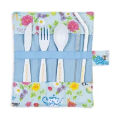 Royal Collection Shop The Summertime Blue Bamboo Cutlery Wrap Online