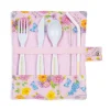 Royal Collection Shop The Summertime Pink Bamboo Cutlery Wrap Outlet