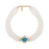Royal Collection Shop Vicki Sarge Triple Strand Pearl Necklace Best