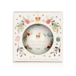 Royal Collection Shop Windsor Castle Fine Bone China Bauble Hot