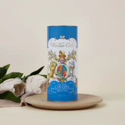 Royal Collection Shop Windsor Castle Salted Caramel And Chocolate Biscuit Tube New